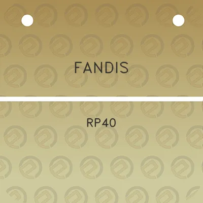 fandis-rp40