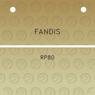 fandis-rp80