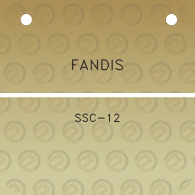 fandis-ssc-12