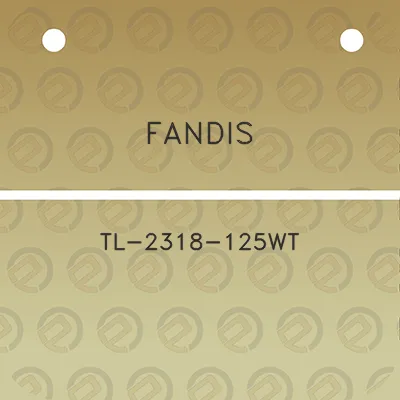 fandis-tl-2318-125wt