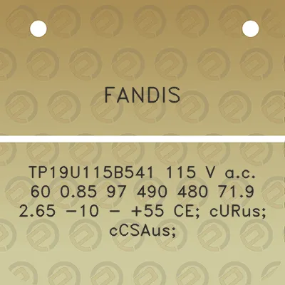 fandis-tp19u115b541-115-v-ac-60-085-97-490-480-719-265-10-55-ce-curus-ccsaus