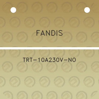 fandis-trt-10a230v-no