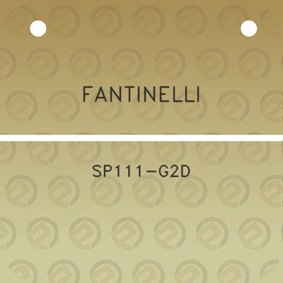 fantinelli-sp111-g2d