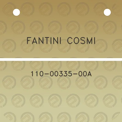 fantini-cosmi-110-00335-00a