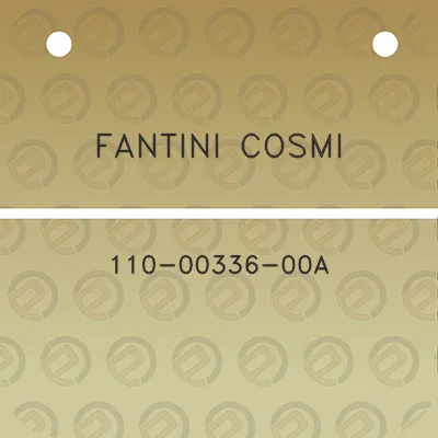 fantini-cosmi-110-00336-00a