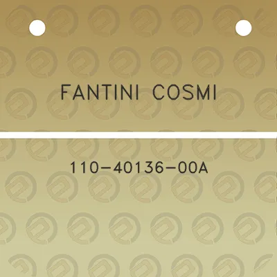 fantini-cosmi-110-40136-00a