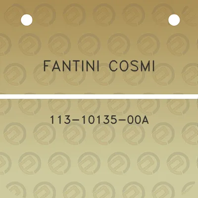 fantini-cosmi-113-10135-00a