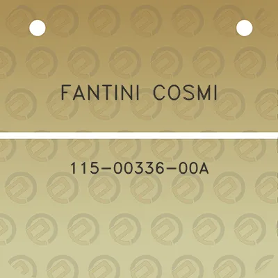 fantini-cosmi-115-00336-00a