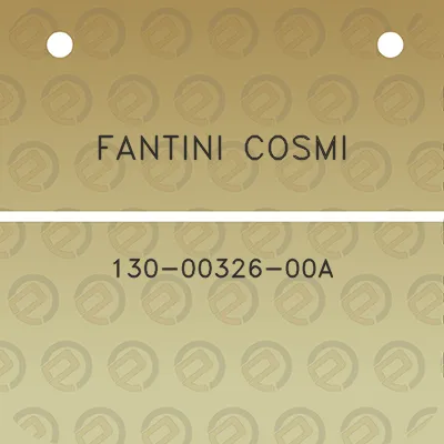 fantini-cosmi-130-00326-00a