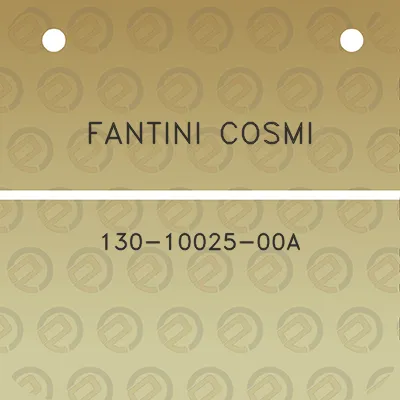 fantini-cosmi-130-10025-00a