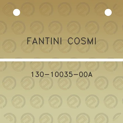 fantini-cosmi-130-10035-00a