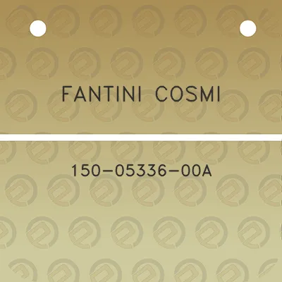 fantini-cosmi-150-05336-00a