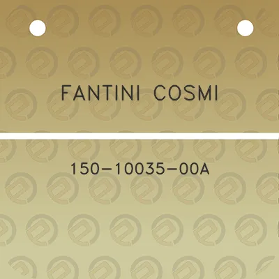 fantini-cosmi-150-10035-00a