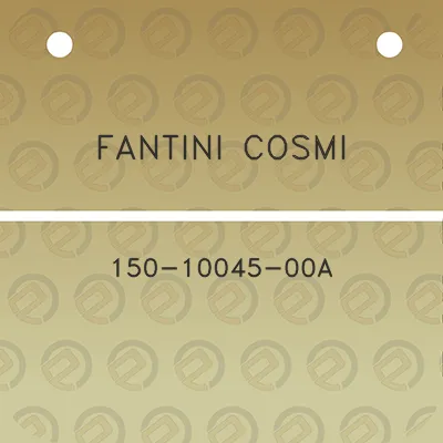 fantini-cosmi-150-10045-00a