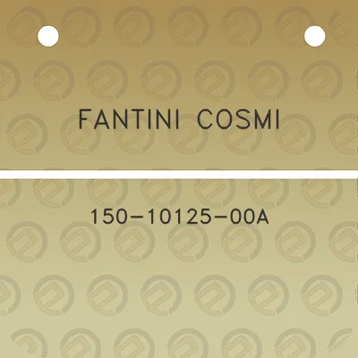 fantini-cosmi-150-10125-00a