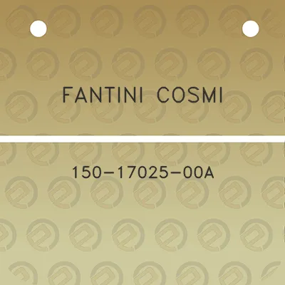 fantini-cosmi-150-17025-00a