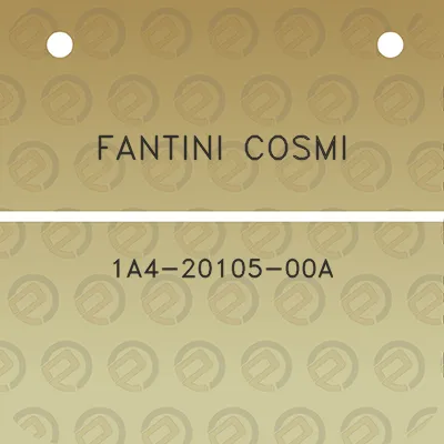 fantini-cosmi-1a4-20105-00a