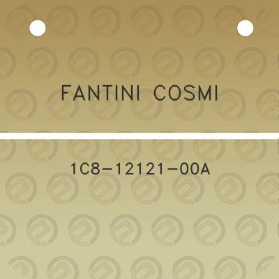 fantini-cosmi-1c8-12121-00a