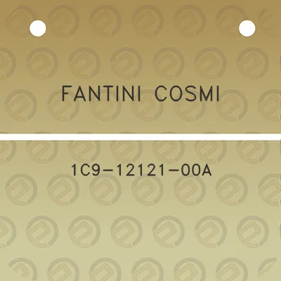 fantini-cosmi-1c9-12121-00a