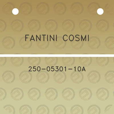 fantini-cosmi-250-05301-10a