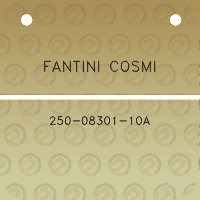 fantini-cosmi-250-08301-10a