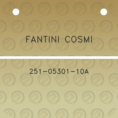 fantini-cosmi-251-05301-10a