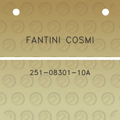 fantini-cosmi-251-08301-10a