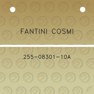 fantini-cosmi-255-08301-10a