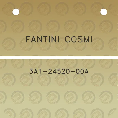 fantini-cosmi-3a1-24520-00a