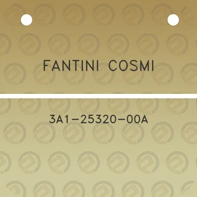 fantini-cosmi-3a1-25320-00a