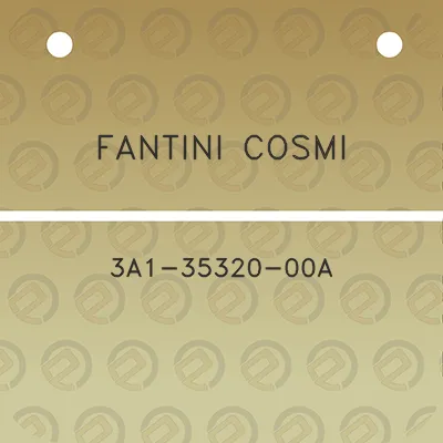 fantini-cosmi-3a1-35320-00a