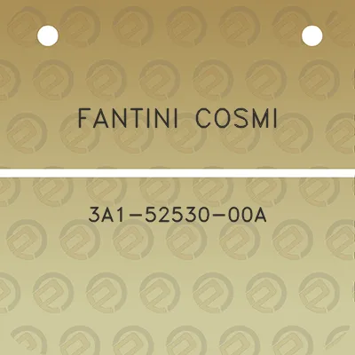 fantini-cosmi-3a1-52530-00a