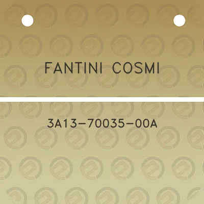 fantini-cosmi-3a13-70035-00a