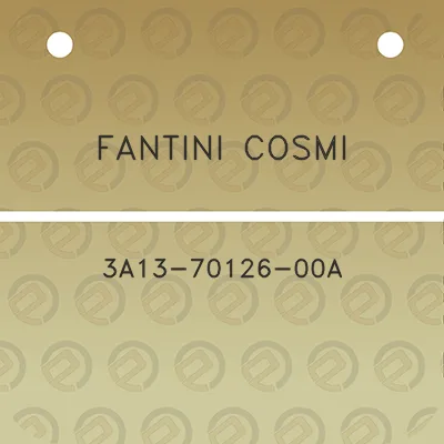 fantini-cosmi-3a13-70126-00a