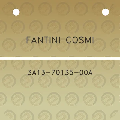 fantini-cosmi-3a13-70135-00a