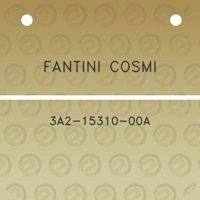 fantini-cosmi-3a2-15310-00a