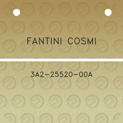 fantini-cosmi-3a2-25520-00a