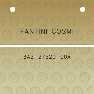 fantini-cosmi-3a2-27520-00a