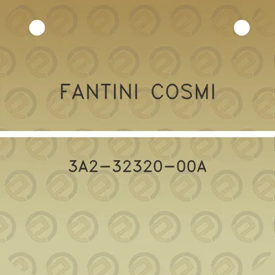 fantini-cosmi-3a2-32320-00a