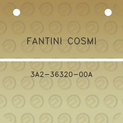 fantini-cosmi-3a2-36320-00a