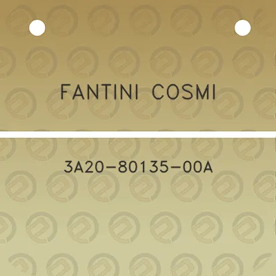 fantini-cosmi-3a20-80135-00a