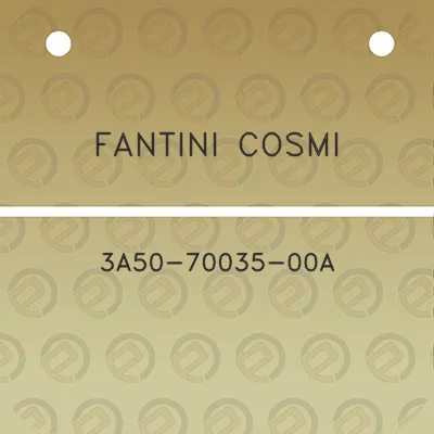 fantini-cosmi-3a50-70035-00a