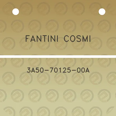 fantini-cosmi-3a50-70125-00a