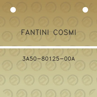 fantini-cosmi-3a50-80125-00a