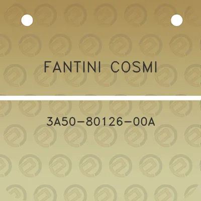 fantini-cosmi-3a50-80126-00a