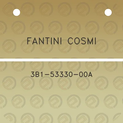 fantini-cosmi-3b1-53330-00a