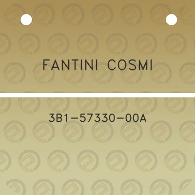 fantini-cosmi-3b1-57330-00a