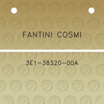 fantini-cosmi-3e1-38320-00a