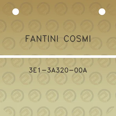 fantini-cosmi-3e1-3a320-00a