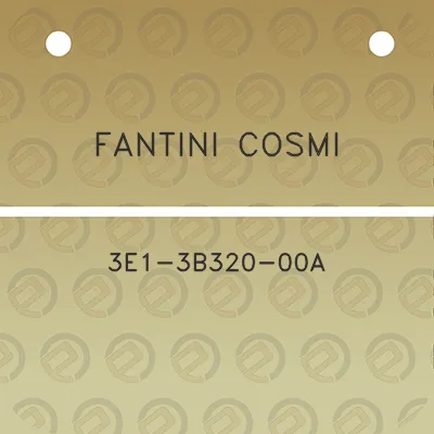 fantini-cosmi-3e1-3b320-00a